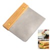 Pastry Cutter Scraper Dough Scraper Stainless Steel Bench Scraper Bread