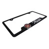 Marines Mom 3D Black Metal License Plate Frame