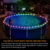Ehaijia Remote Control LED Lights for Above Ground Pools, 15Ft