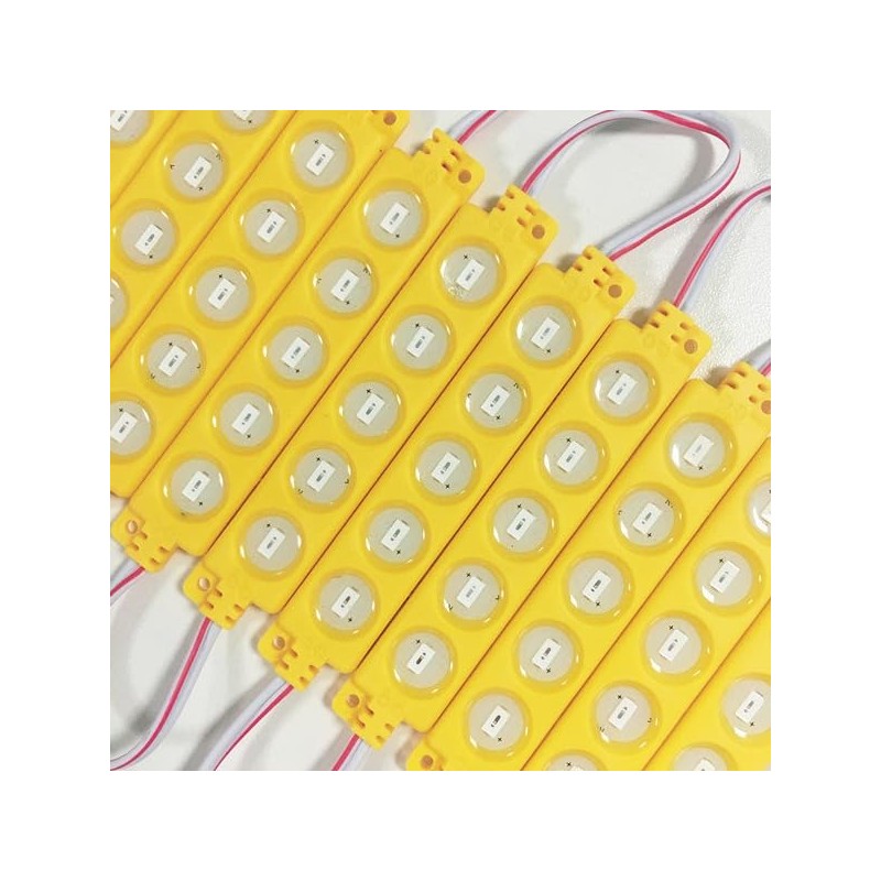 niccryle LED Strip Light, 100pcs LED Module DC12V 1.44W Replacement
