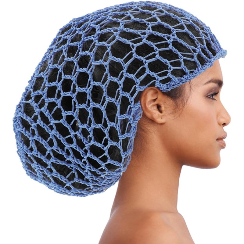 CALLARON Redecilla Pelo de Poliéster para Mujer, 2piezas, Gorro de