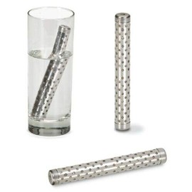 Alkaline Water Stick Wand Naturally Raise pH 9.5 Adds Tourmaline, Maifan, Muyu, Far Infrared Stone Reduces ORP Bright Kitchen Reusable Portable Make Your Own Mineral Water 100 gallons (Alkaline Wand)