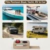Pontoon Boat Cup Holder No Drill Drink Holder with Pocket