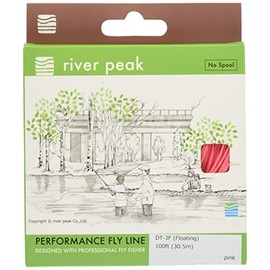 Fly Line DT-3F Double Tapered Floating 100FT (30.5m) (Pink)