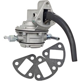 SPJIUQI Mechanical Fuel Pump M60107 602-1232 6441460 17010-E4100 17010-N3525 3700511 1080 550-8040 SP1203MP Compatible with Nissan 1970-1973 240Z 1974 260Z 6-Cylinder L-Block