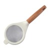 hobbyme Stainless Steel Fine Mesh Strainer Kitchen Flour Sieve Wood