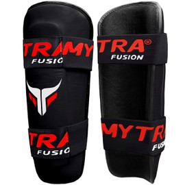 Mytra Fusion Shin Pads (Black, X-Small)