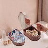 antor DIY Diamond Art Storage Box with Mirror, Crystal Diamond