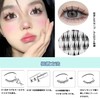 Derpilo Partial False Eyelashes, 60 Bundles, Matsueku, 3D False Eyelashes,