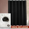 Mebix TRD Cortina de Baño 214x183 cm | Impermeable y