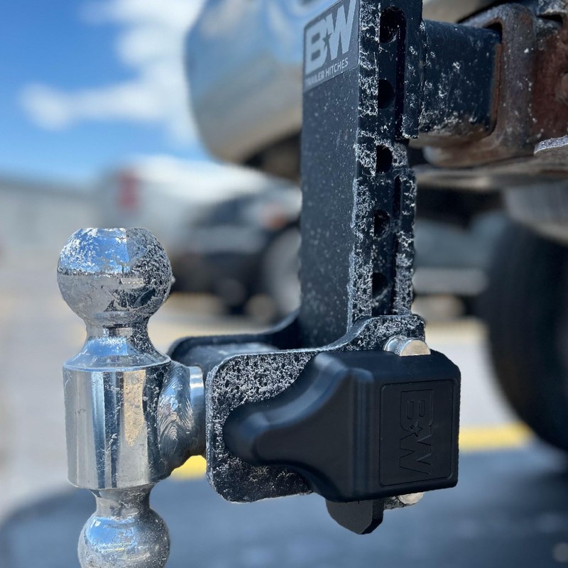 B&W Trailer Hitches Tow & Stow Pin Lock - All-in-One