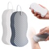 Esponja mágica exfoliante para baño, cepillo corporal reutilizable suave con