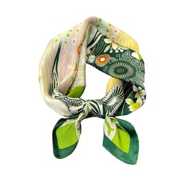 KOOYOL Silk Scarf Women's Scarf Silk Women's Scarf Silk Scarf, F#