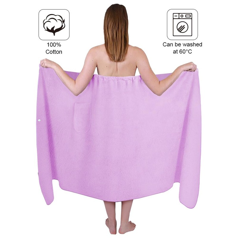 Aomig Towel Wrap Robe for Women, Quick Dry Microfibre Womens