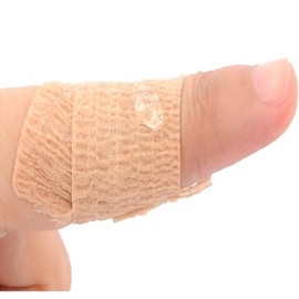 Large 7.5cm Sports Compression Bandage for Exercise & Personal Care Saenghwal-i Black 3ea