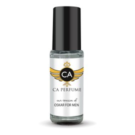 CA Perfume Impression of Oskar for Men Perfume Oil Woody Spicy Scent Long Lasting Cologne for Men Travel Size Mini Perfume Sample TSA Ready Body Oil Roll-on 0.14 Fl Oz 4ml