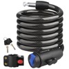 Diyife Bicycle Cable Lock, Heavy Duty 12 mm Thick Bicycle