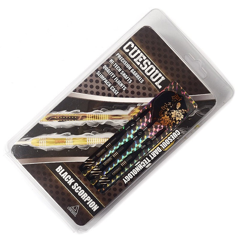 CUESOUL Black Scorpion 20 Grams Steel Tip Darts CBSH-F2004