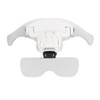 Headband Magnifier 4 LED Bright Lights 5 Detachable Optical Lenses