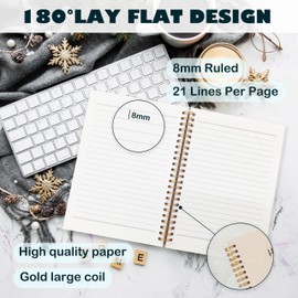 BearCake Funny Owl Notebook Journal for Office, Gifts for Owl Lovers Women Men, How Hard Can It Be Humorous Notebooks for Work, Funny Office Supplies, Hardcover Spiral Notebook 5.5x8.3