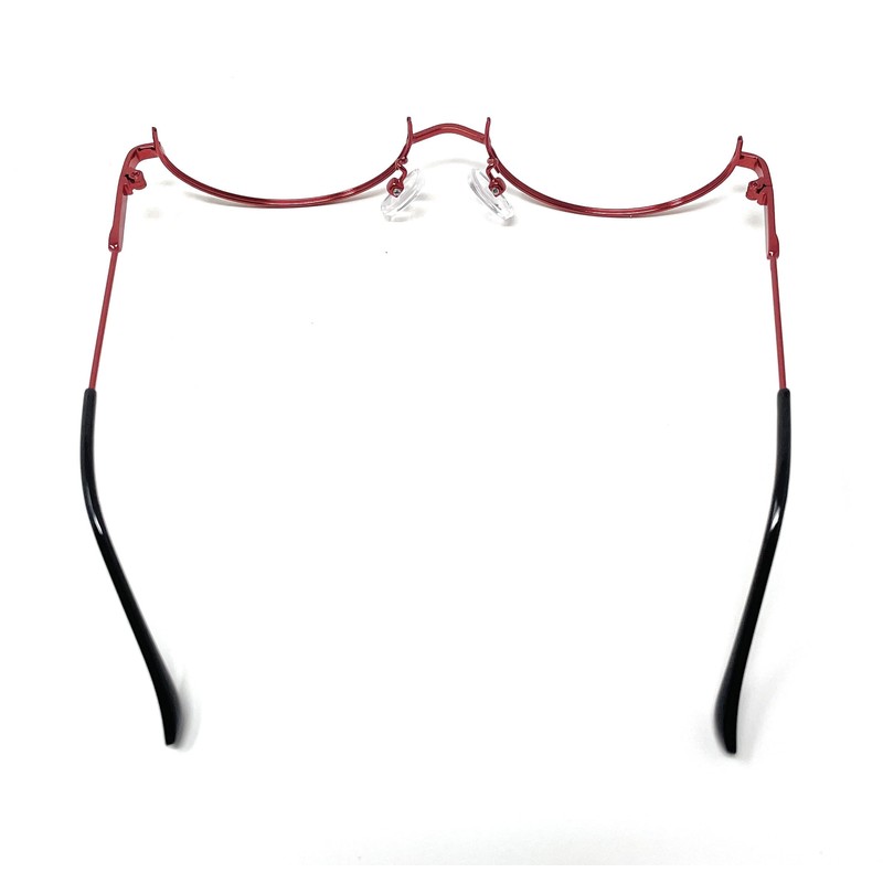 Tokyo GOODS MARKET No Lens, Oval Half Rim, Low Frame,