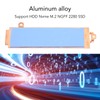 M.2 2280 SSD Heatsink Cover with Bracket for Alienware M15