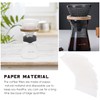 Artibetter 100pcs Coffee Filter Paper Espresso Filters Cones Coffee Paper