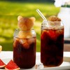 Doumiyo Large Ice Cube Molds, 3D Silicone Cute Ice Molds,