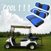 SAMXOMAP Golf Cart Front and Rear Seat Covers Waterproof and