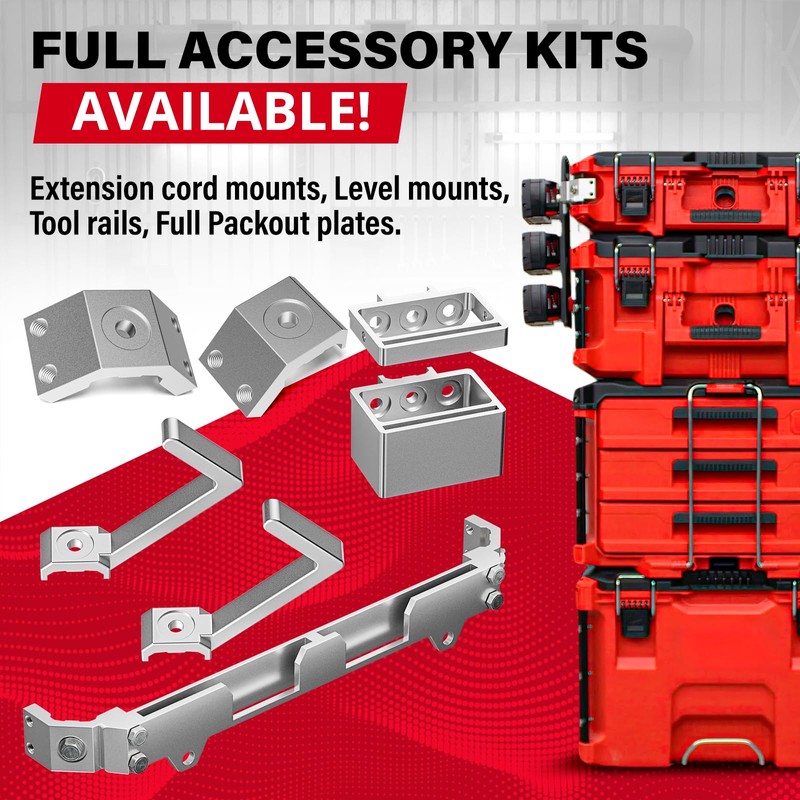 Alpha Rails - Alpha Engineered Threaded Rails Compatible with Milwaukee