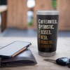 Caffeinated Coffee Beans Caffeine Espresso Stainless Steel Insulated Tumbler