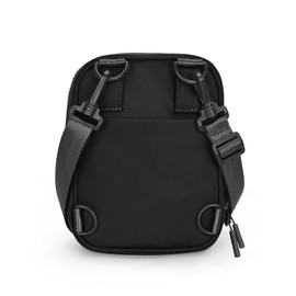 BALEAF Waterproof 1.5L Belt Bag for Women HumBag Fanny Pack Crossbody Adjustable Strap Everywhere Waist Packs Workout Running Black