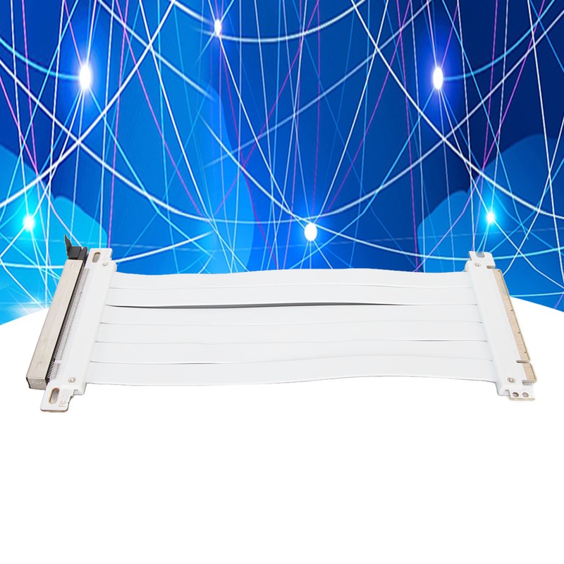 PCIE 3.0 X16 Extender Riser Cable High Shielding Property 180