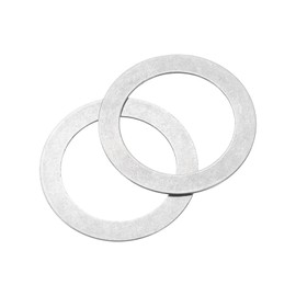 sourcing map 30Pcs 304 Stainless Steel Flat Washers, M20x28x0.5mm Ultra Thin Flat Spacers, Flat Ring Fasteners for Bolts Screws, Electronic Repair, Automotive, Mechanical Industry