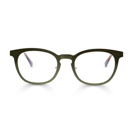 eyebobs - Alloy Ally | Premium Reading Glasses for Men and Women | Round Frame for Average Faces, Satin Olive Metal, 1.25