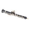 Oboe Brooch Pin Fashion Elegant Simulation Metal Musical Instrument Brooch