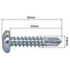 SKIR'CO (Pack of 150) Self Drilling Screws 4.8 x 22