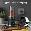 Portable USB-C Blender for Smoothies & Shakes - 17oz Capacity