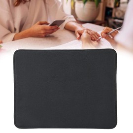Nail Art Cushion Pad Manicure Desk Mat Washable for Household Beauty Salon (Black)