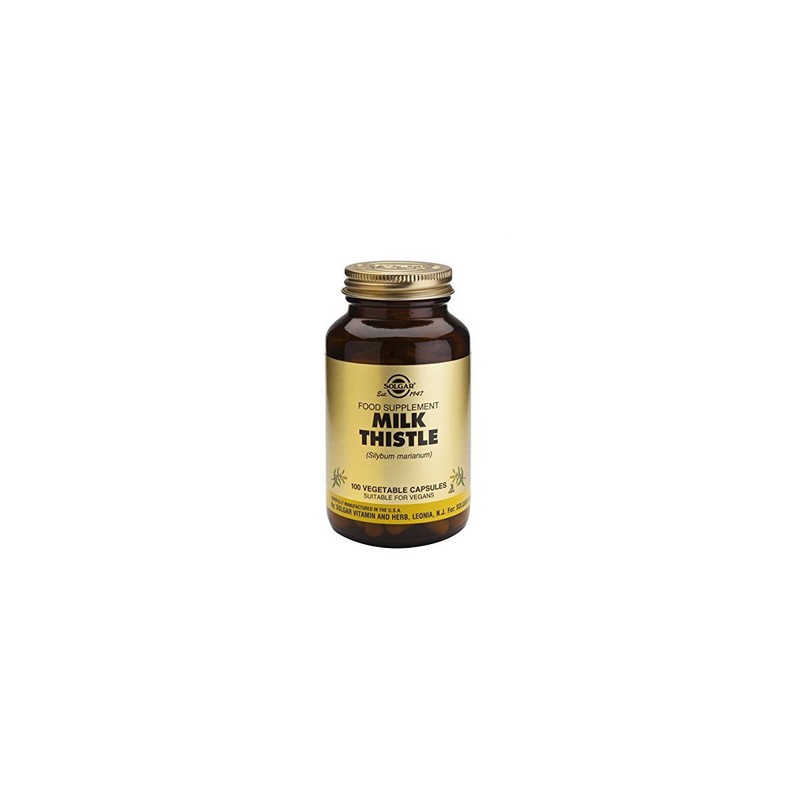 Solgar Milk Thistle 100 Vegetable Capsules