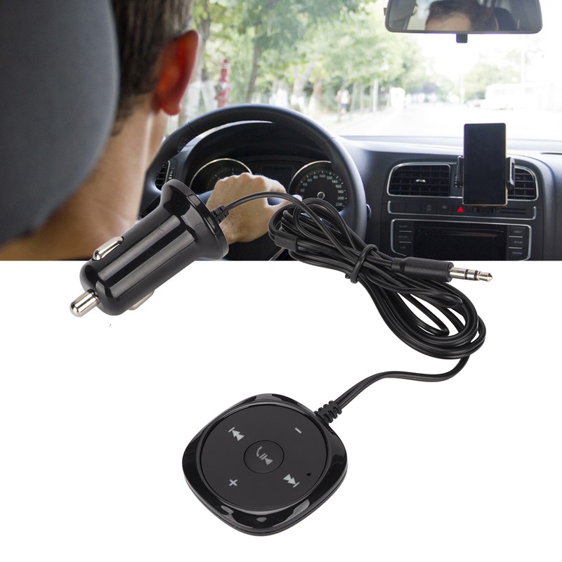 Car Bluetooth 5.0 Audio Receiver Handsfree Calling 5V 2.1A USB