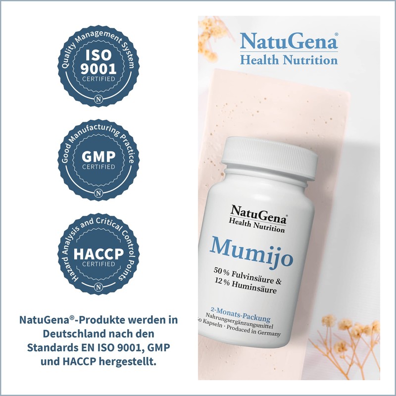 NatuGena Mumijo / 50% Fulvic Acid & 12% Humic Acid