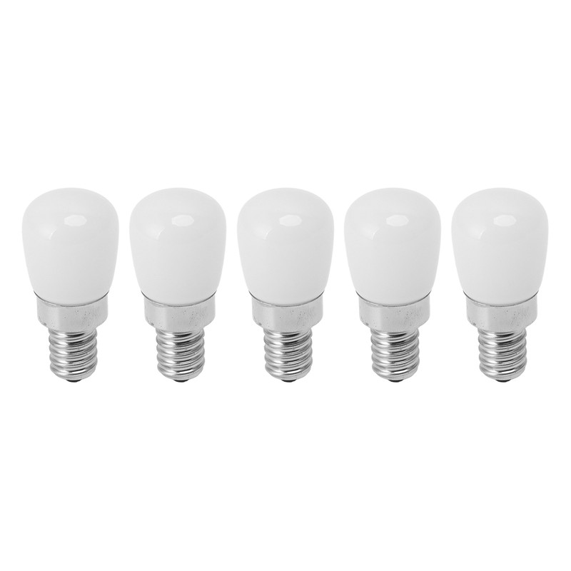 5Pcs LED Refrigerator Light Bulb Fridge Lamp E12 for Freezer