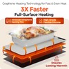 Buffet Food Warmer Mat – Electric Warming Tray Pad with