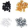 Broches de plástico Breakaway para collar de silicona, cierre de