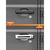Savadicar 3-Piece Chrome Door Handle Cover Trim Kit for Jeep