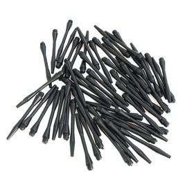 heyous 60PCS Dart Shaft Replacements 6mm Thread Diameter Plastic Dart Shafts BBS Material Nylon Darts for Replacing Old Worn Out Dart Shafts