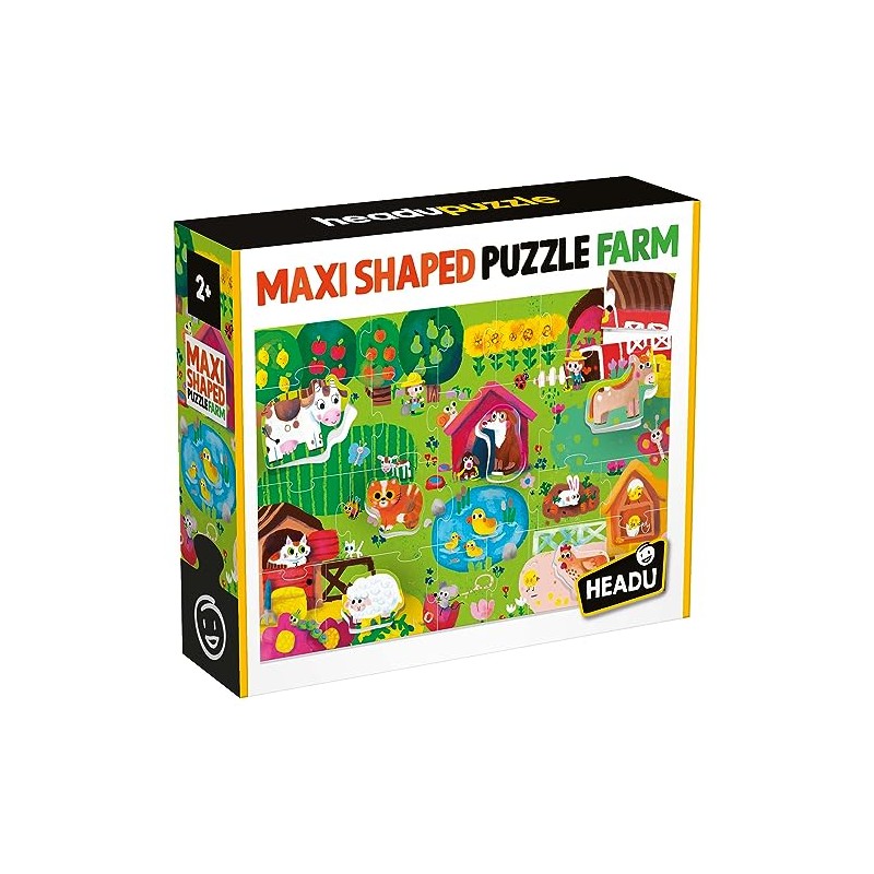 Maxi Shaped Puzzle Farm