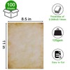 SOYANGNEK 100 Sheets Vintage Paper 8.5 x 11 Antique Looking