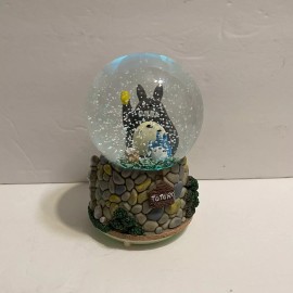 My Neighbor Totoro Snow Globe Music Statue 5”H